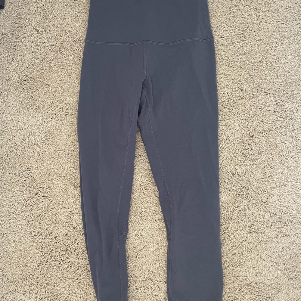 Size 4 lululemon align leggings Dark Grey